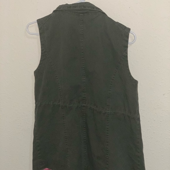 Sleeveless jean jacket - Picture 4 of 5